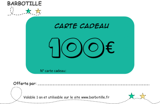 carte cadeau 