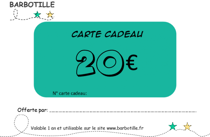 carte cadeau 