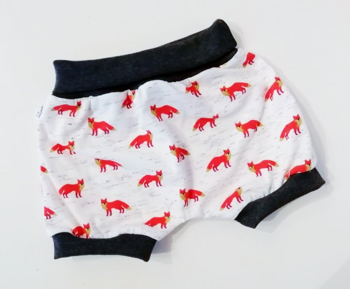 Bloomer sarouel 12 mois renard - chiné