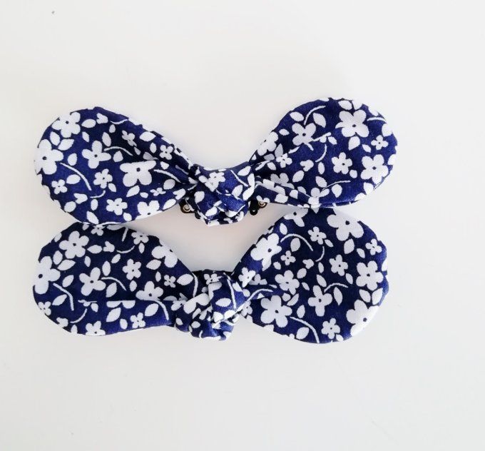 barrettes "fleurs"