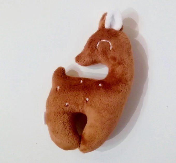 Hochet "toux doux" biche