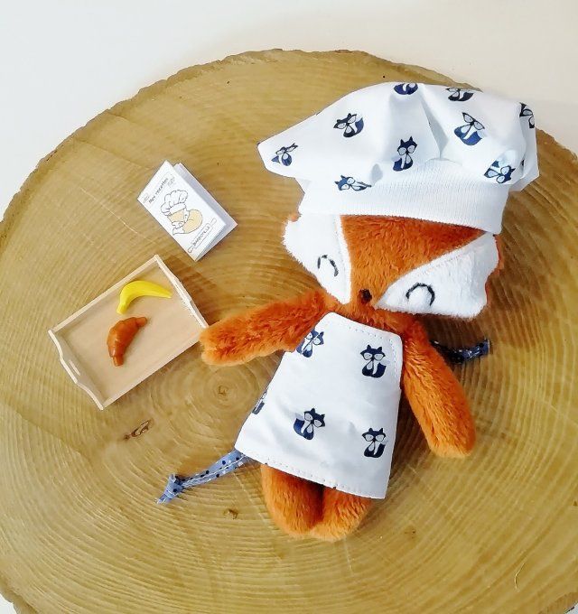 Accessoires cuisinier "petits renards"