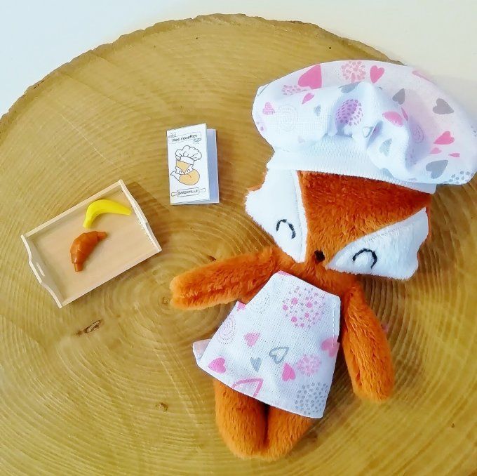 Accessoires cuisinier "cœurs" 