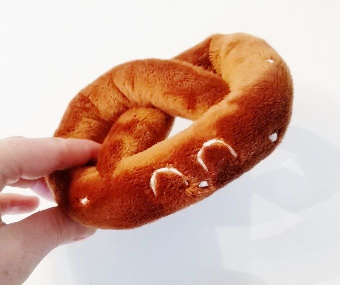 bretzel peluche 