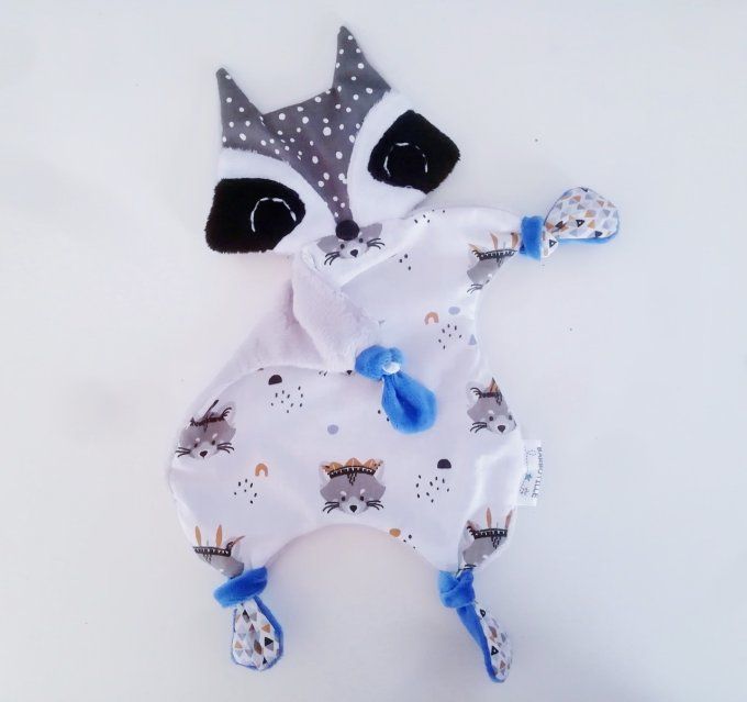 Doudou raton gris