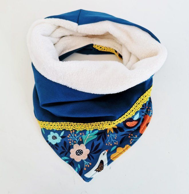 Snood XXL pétrole