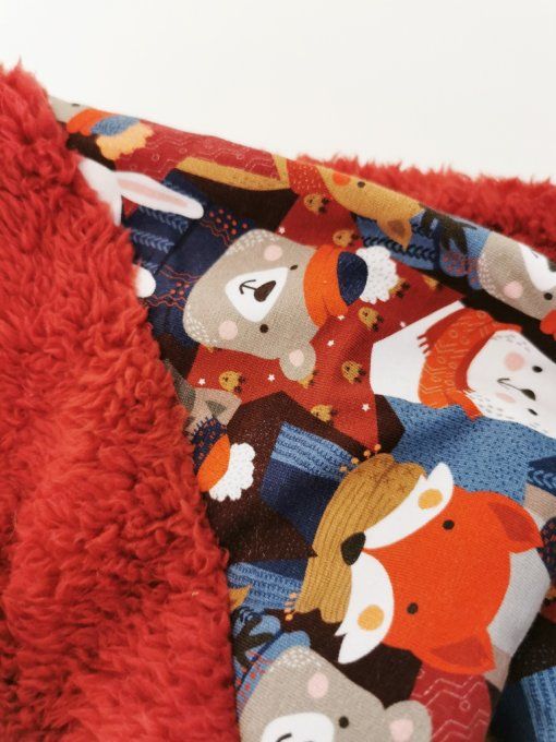 Snood double copains d'hiver