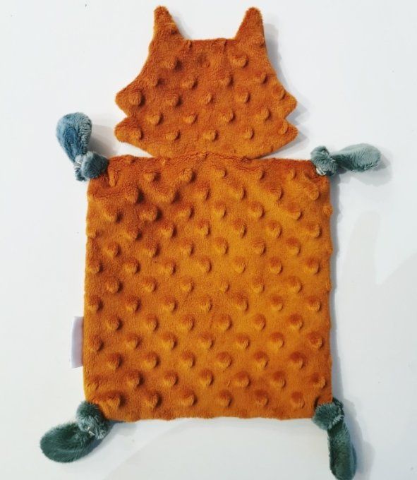 Doudou renard roux 