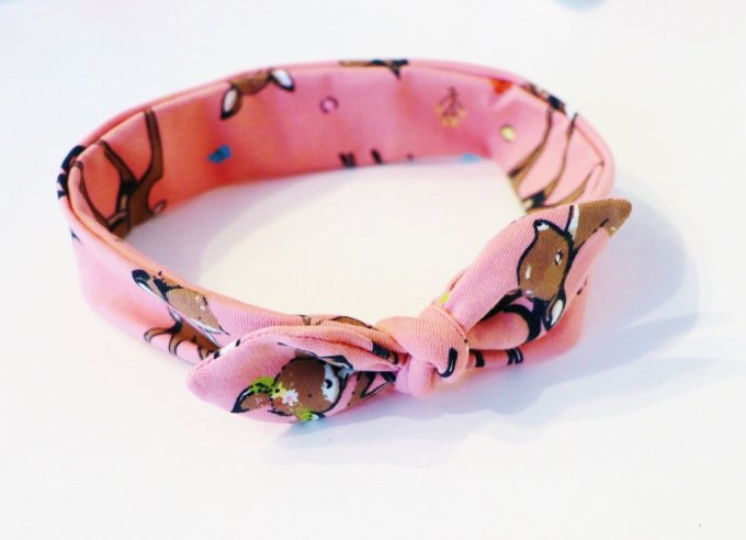Bandeau nœud "animaux des bois"